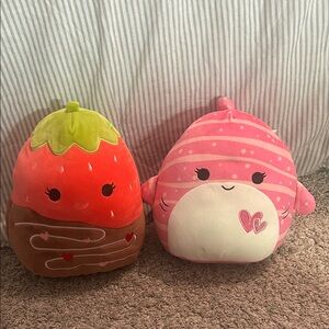 Valentines Squishmallow Duo